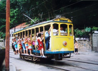 Die Straßenbahn ("bonde" genannt) in Rio de Janeiro (Foto: Birgit Hartmeyer)