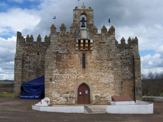 Die Festungskirche Nossa Senhora da Boa Nova bei Terena (Foto: Birgit Hartmeyer)