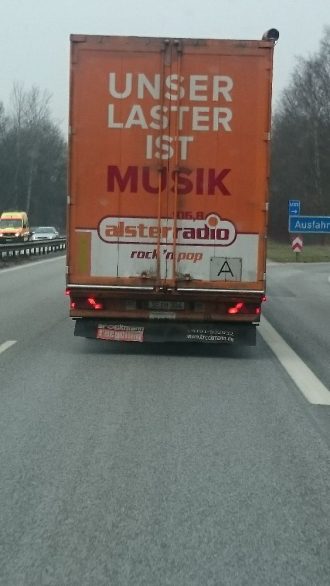 Unser Laster ist Musik (Foto Arnold Illhardt)