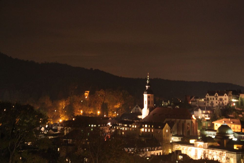 Baden-Baden bei Nacht (Foto von A. Illhardt)