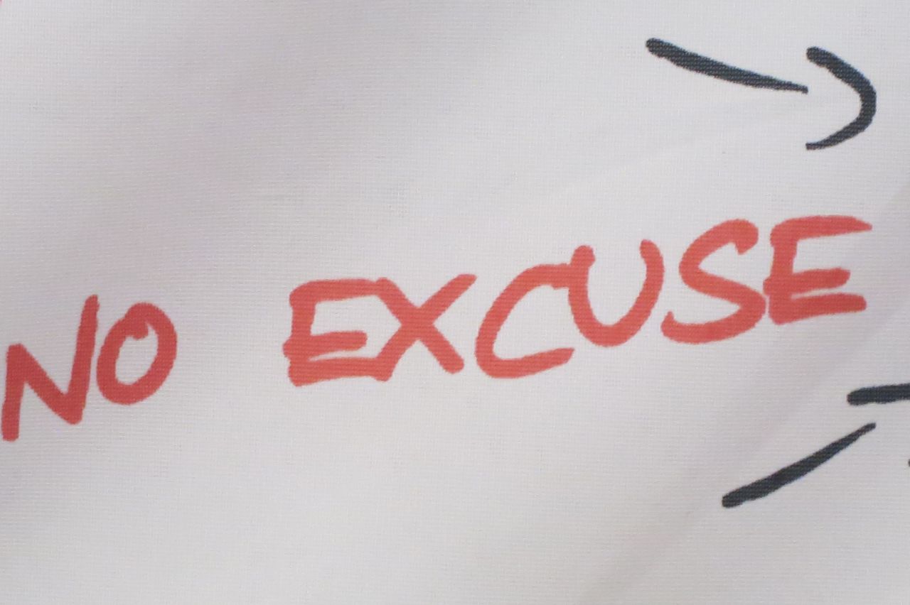 No excuse (Foto: M Muer)