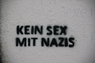 Kein Sex mit Nazis (Foto Arnold Illhardt)