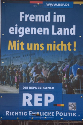 REP Plakat (Foto Arnold Illhardt)