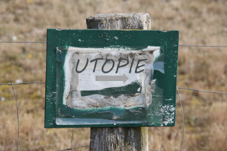 Utopie (Foto - Collage Arnold Illhardt)