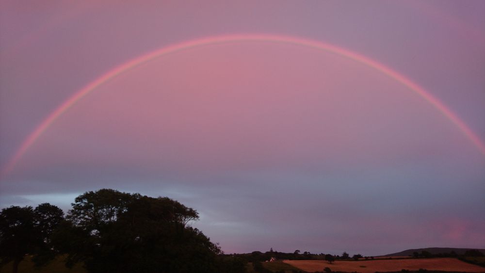 Der irische Regenbogen (Foto Marion Illhardt)