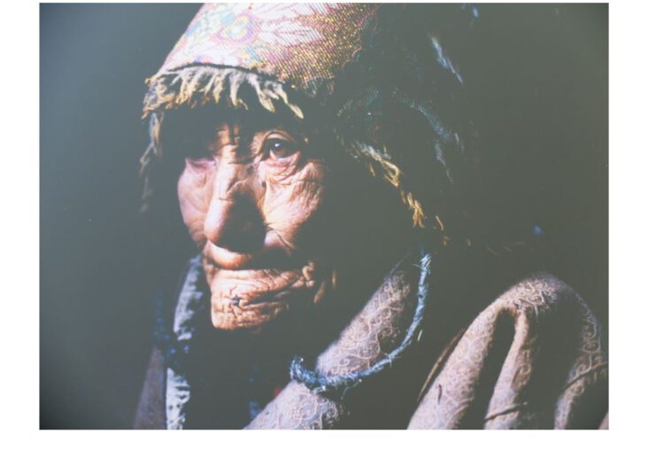 70 jährige Tibeterin (eigenes Foto, Einwilligung)