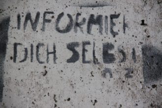 Informiere dich selbst (Foto Arnold llhardt)