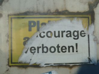 Zivilcourage (Foto Arnold Illhardt)