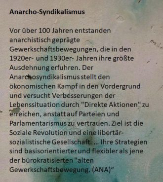 Anarchosyndikalismus - Erklärung (Hintergrund Arnold Illhardt)